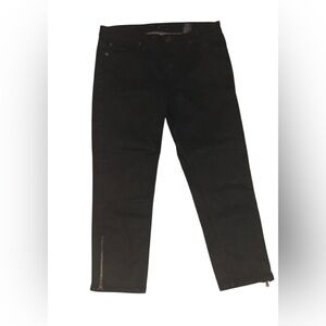 Marc Jacobs black jeans pants with zipper